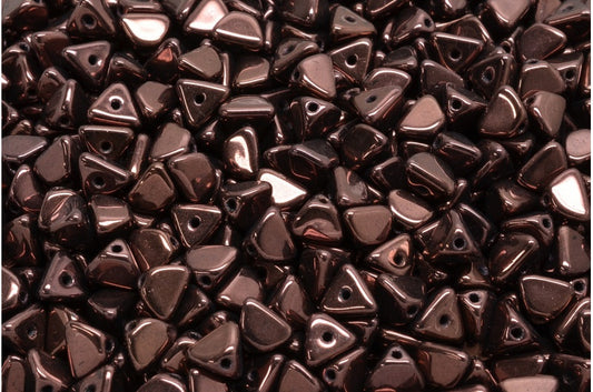 Half Pinch Beads, Black Purple (23980-15726), Glass, Czech Republic