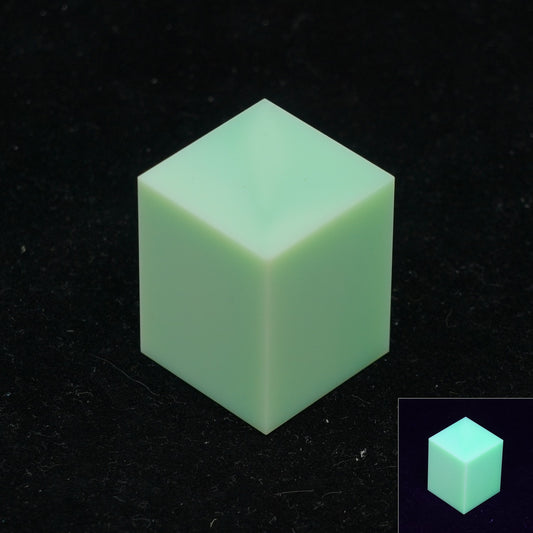 1 pc Uranium Polished Bar, Color 2, Glass, Czech Republic, OUTLET