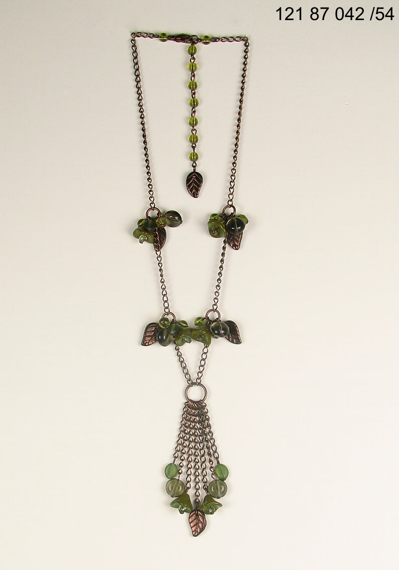 3 pcs Jewelry piece with Czech Glass Beads (OUTLET Vintage)