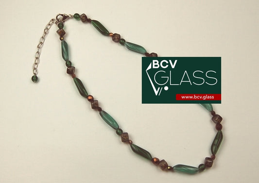 3 pcs Jewelry piece with Czech Glass Beads (OUTLET Vintage)