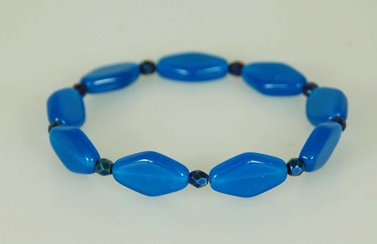 3 pcs Jewelry piece with Czech Glass Beads (OUTLET Vintage)