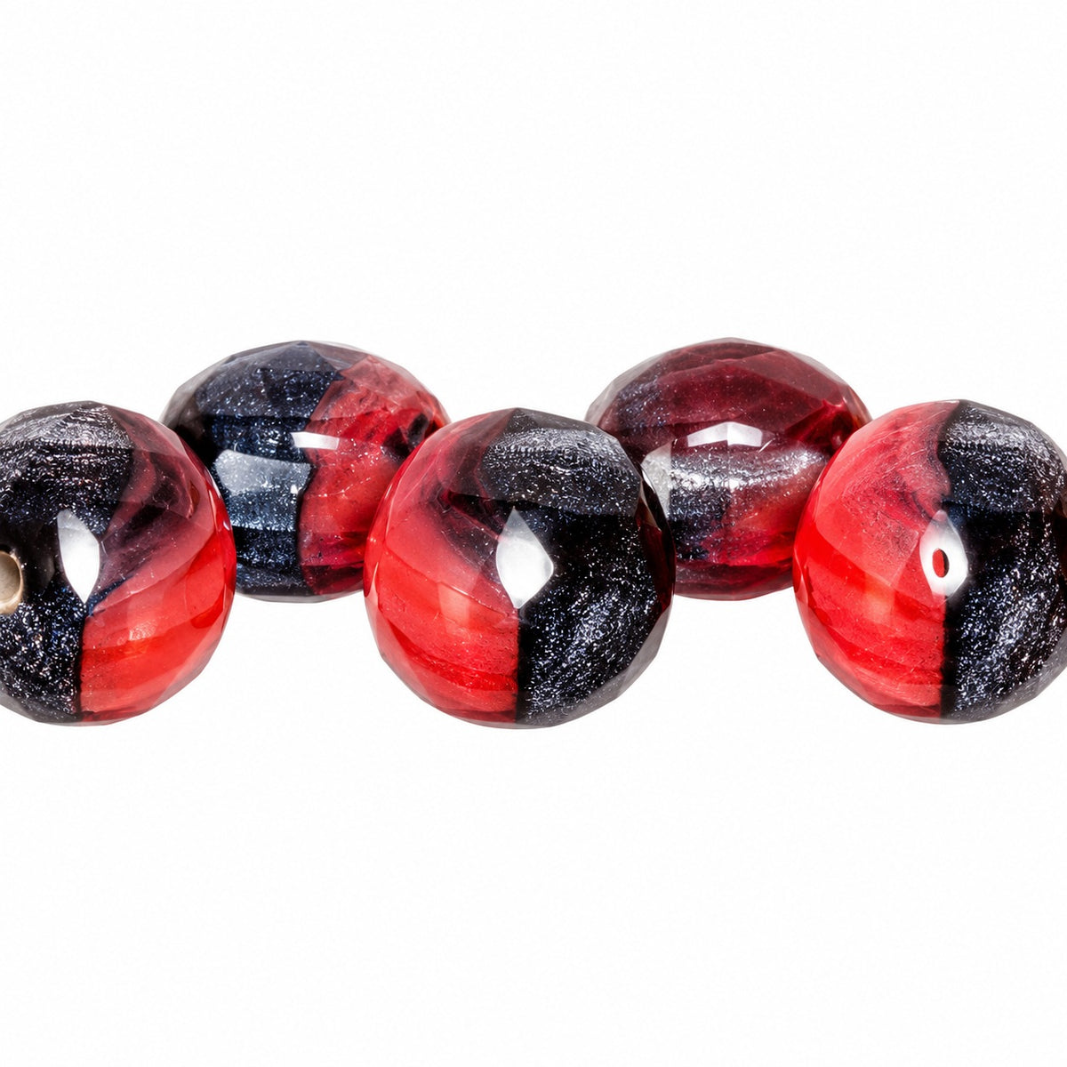 Tulip Petal Beads, X2617 (x2617), Glass, Czech Republic