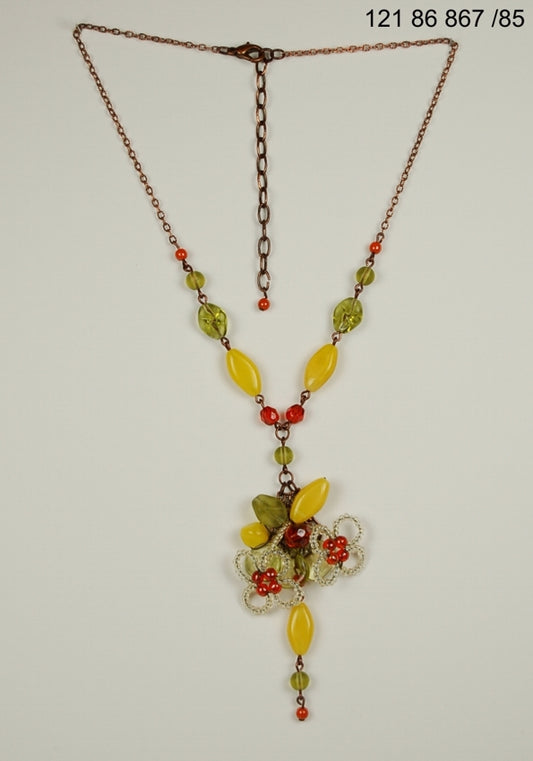 3 pcs Jewelry piece with Czech Glass Beads (OUTLET Vintage)