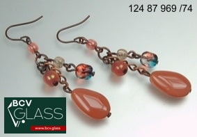 3 pcs Jewelry piece with Czech Glass Beads (OUTLET Vintage)