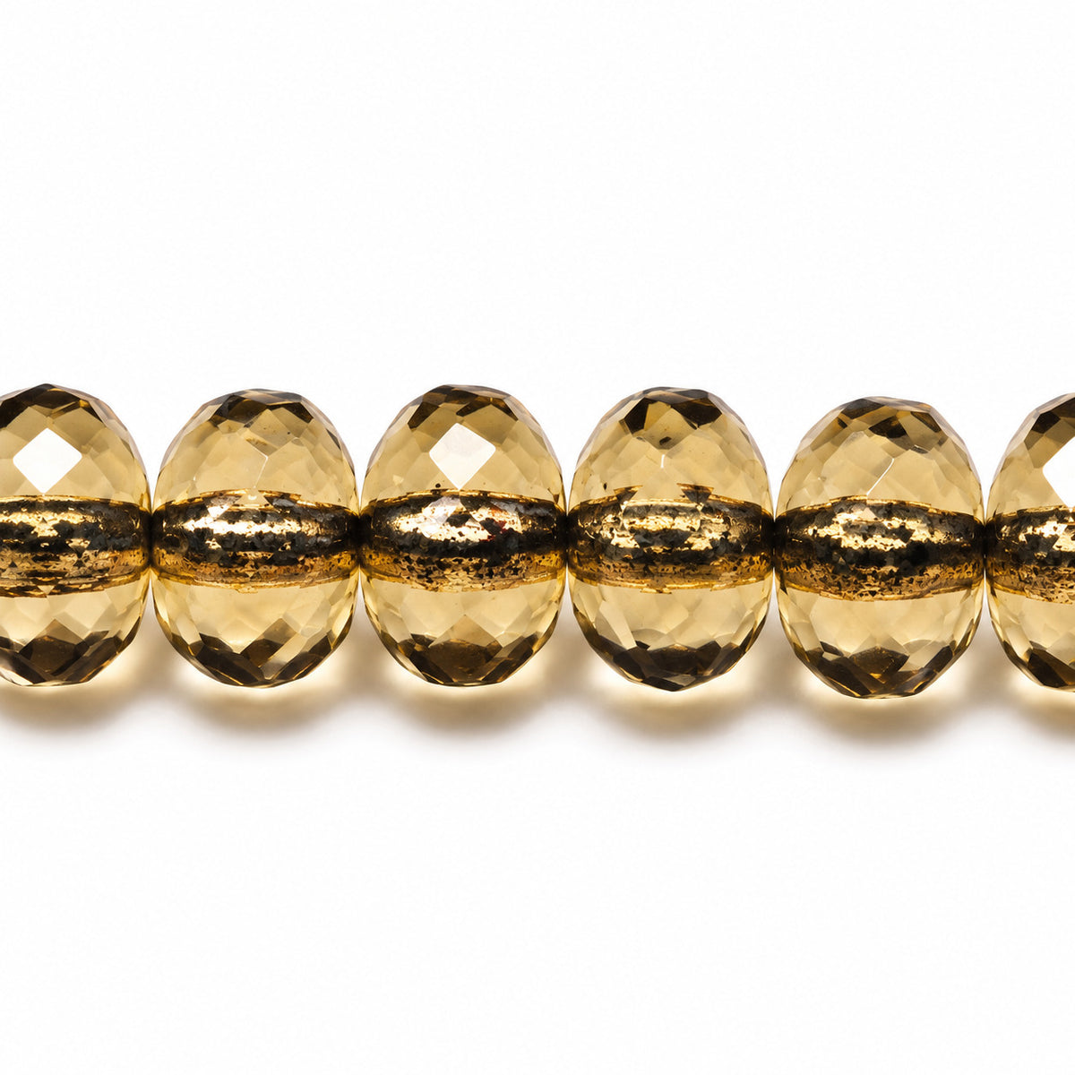 Special Cut Faceted Fire Polished Beads, Gray (40010), Glass, Czech Republic
