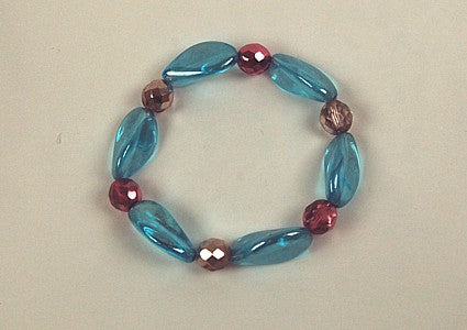 3 pcs Jewelry piece with Czech Glass Beads (OUTLET Vintage)