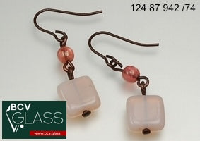 3 pcs Jewelry piece with Czech Glass Beads (OUTLET Vintage)