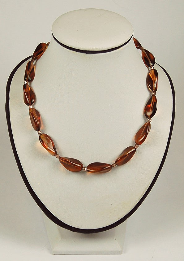 3 pcs Jewelry piece with Czech Glass Beads (OUTLET Vintage)