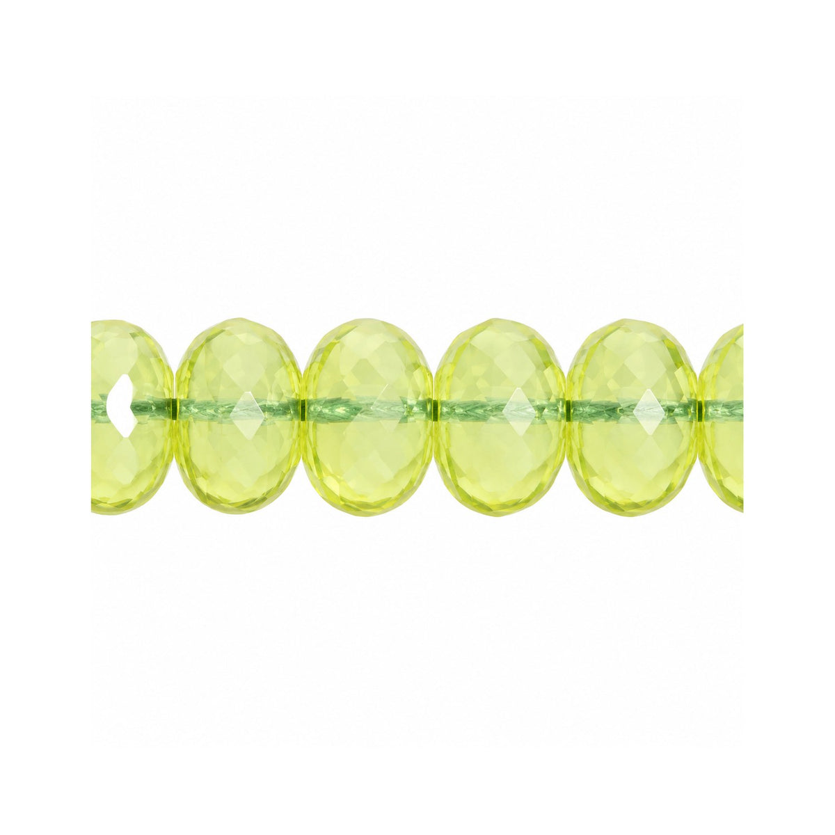 Special Cut Faceted Fire Polished Beads, Opal Yellow (81000), Glass, Czech Republic