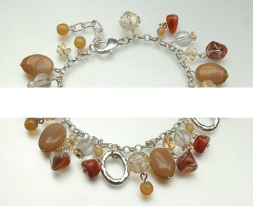 3 pcs Jewelry piece with Czech Glass Beads (OUTLET Vintage)