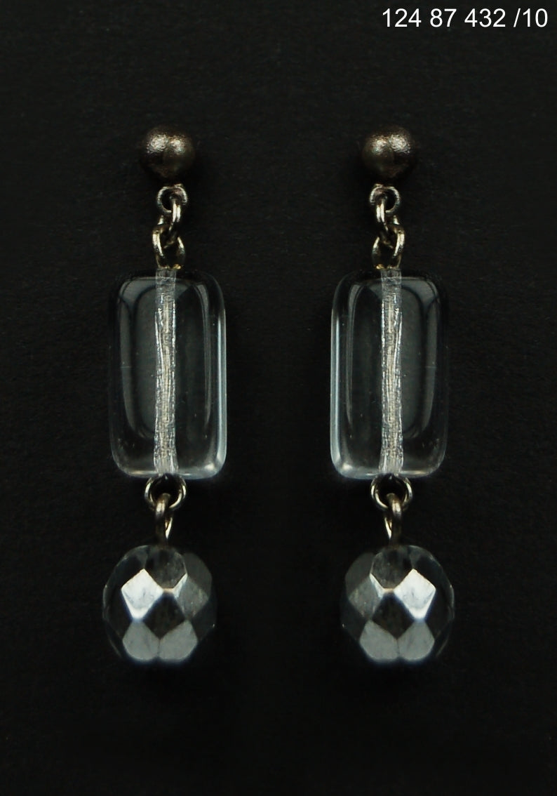 3 pcs Jewelry piece with Czech Glass Beads (OUTLET Vintage)