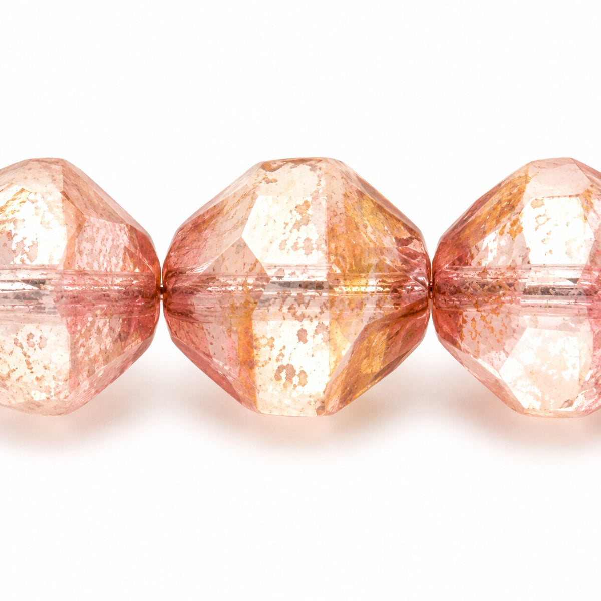 Special Cut Faceted Fire Polished Beads. Smashed, X3153 Purple (x3153-15726), Glass, Czech Republic