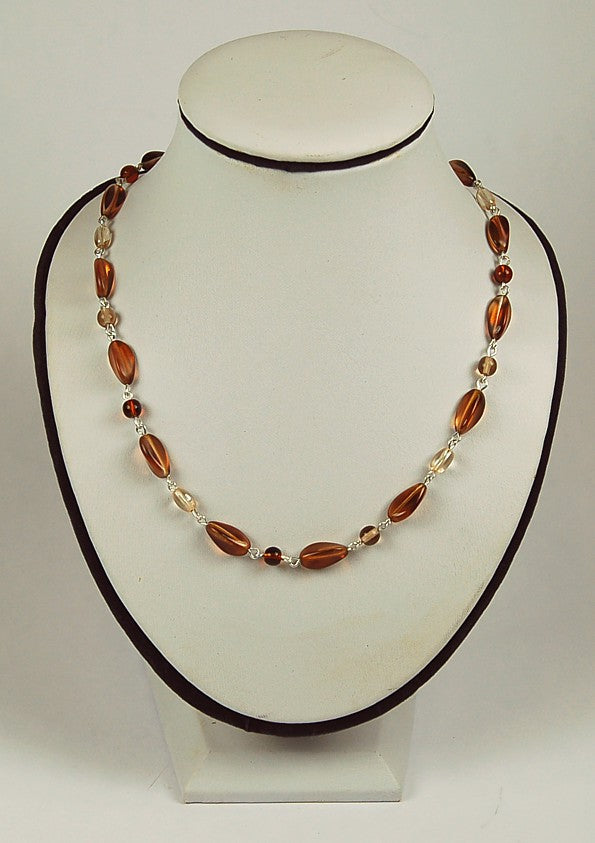 3 pcs Jewelry piece with Czech Glass Beads (OUTLET Vintage)