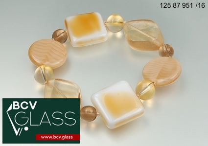 3 pcs Jewelry piece with Czech Glass Beads (OUTLET Vintage)