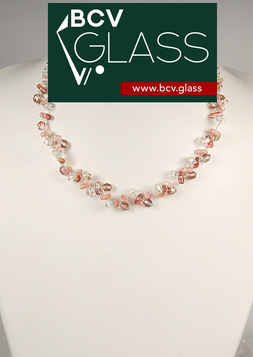 3 pcs Jewelry piece with Czech Glass Beads (OUTLET Vintage)