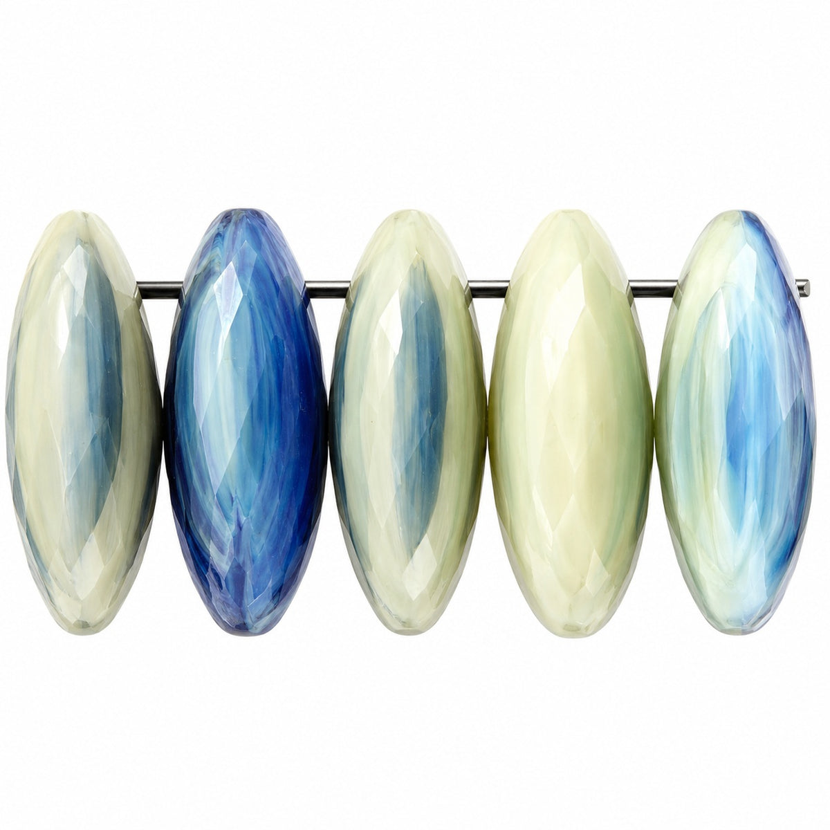 Lentil Round Beads, X1618 (x1618), Glass, Czech Republic