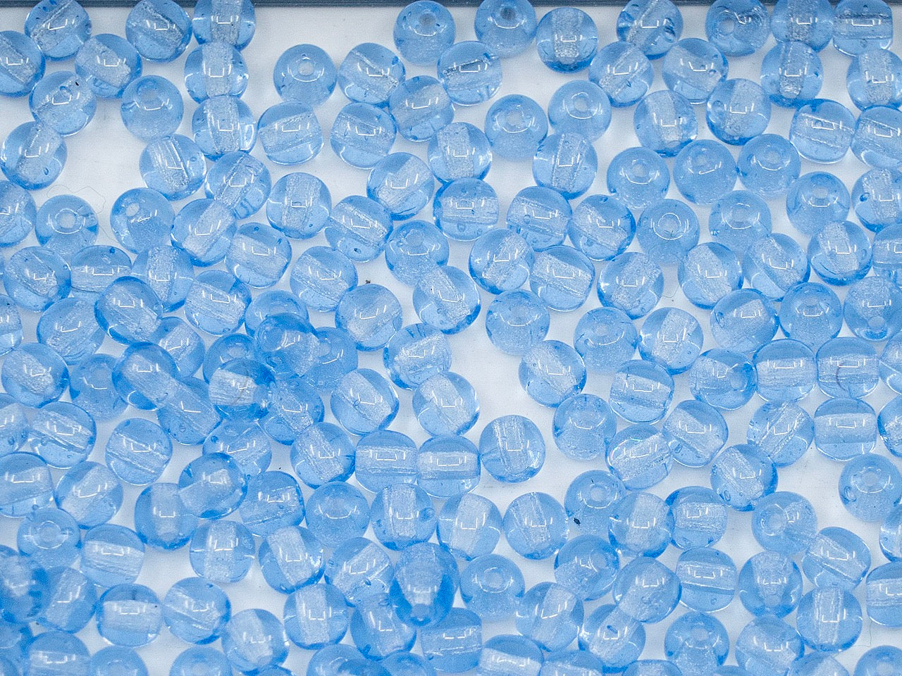 OUTLET 圆珠，4 毫米，玻璃，捷克共和国