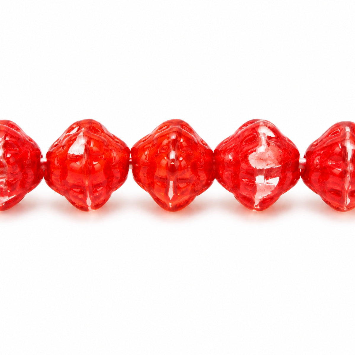 Spinner Beads, X2445 (x2445), Glass, Czech Republic