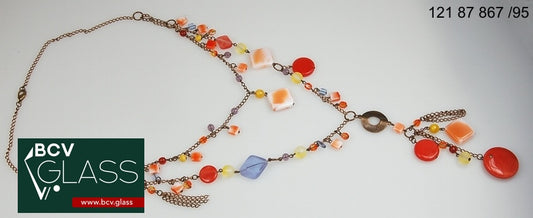 3 pcs Jewelry piece with Czech Glass Beads (OUTLET Vintage)