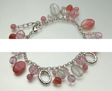 3 pcs Jewelry piece with Czech Glass Beads (OUTLET Vintage)