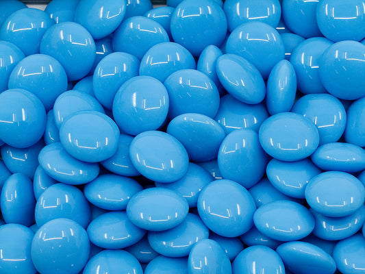 OUTLET Lentils without Hole,  mm, Glass, Czech Republic