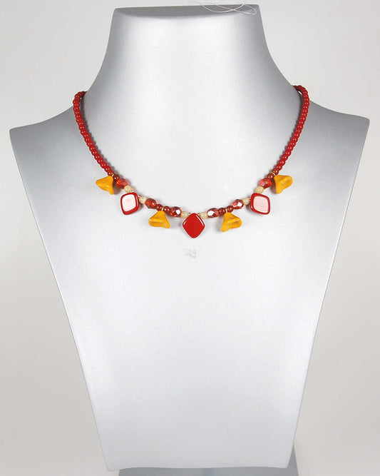 3 pcs Jewelry piece with Czech Glass Beads (OUTLET Vintage)