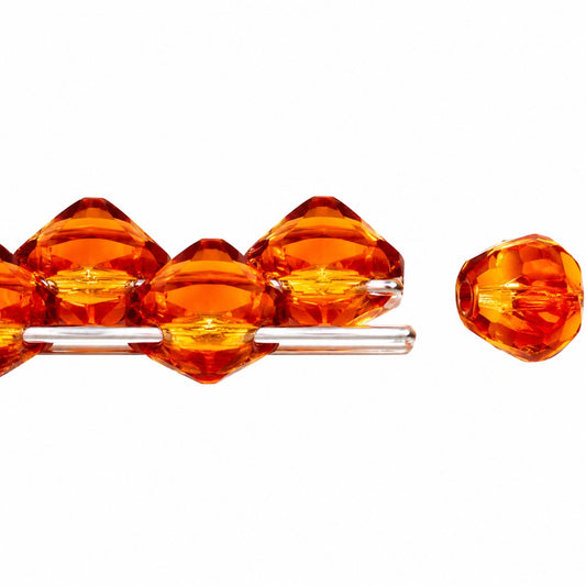 Silky 2-Hole Square Beads, Transparent Brown (10100), Glass, Czech Republic