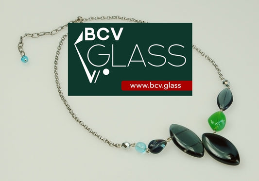 3 pcs Jewelry piece with Czech Glass Beads (OUTLET Vintage)