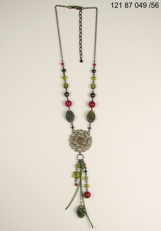 3 pcs Jewelry piece with Czech Glass Beads (OUTLET Vintage)