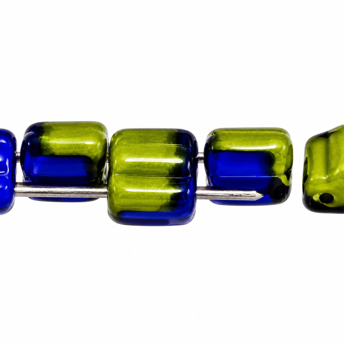 2-Hole Square Beads, S0920 (s0920), Glass, Czech Republic