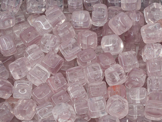 OUTLET Cube Beads,  mm, Glass, Czech Republic