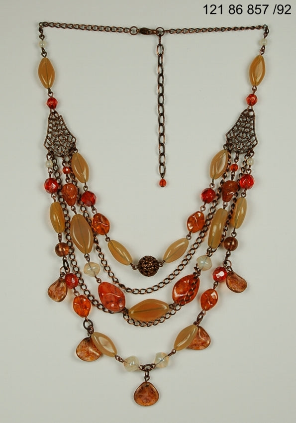 3 pcs Jewelry piece with Czech Glass Beads (OUTLET Vintage)