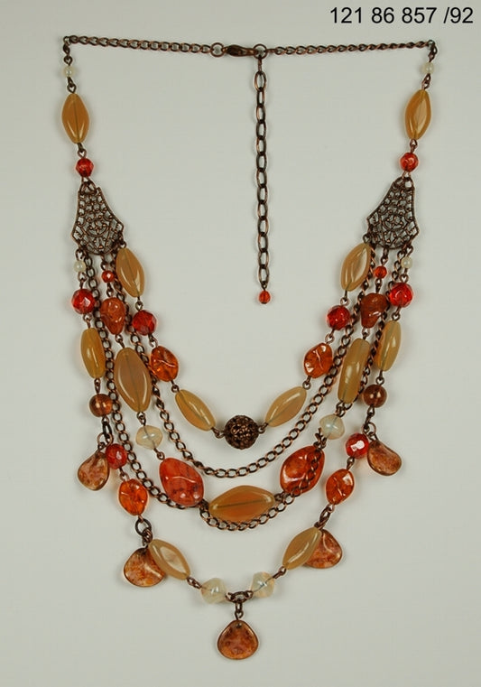 3 pcs Jewelry piece with Czech Glass Beads (OUTLET Vintage)