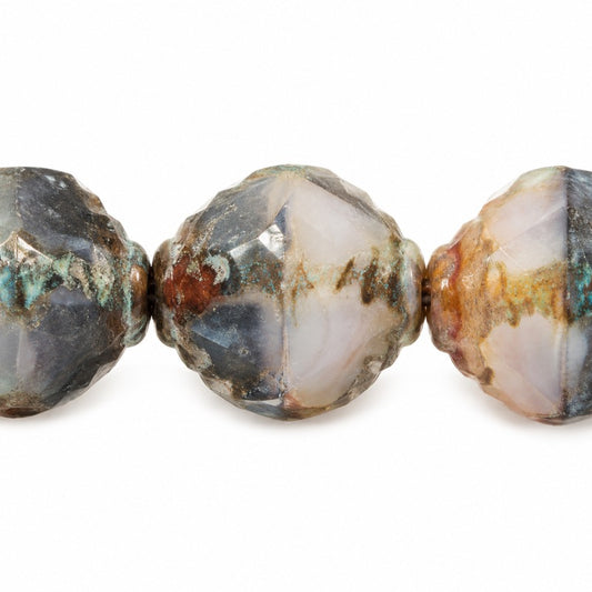 Wasp Special Cut Faceted Fire Polished Beads, X1542 Stain Strong (x1542-86805), Glass, Czech Republic