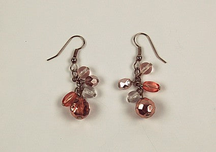 3 pcs Jewelry piece with Czech Glass Beads (OUTLET Vintage)