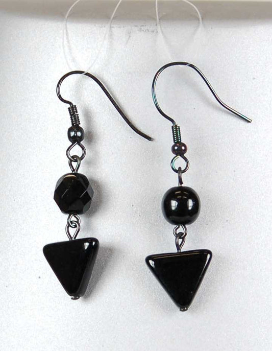 3 pcs Jewelry piece with Czech Glass Beads (OUTLET Vintage)