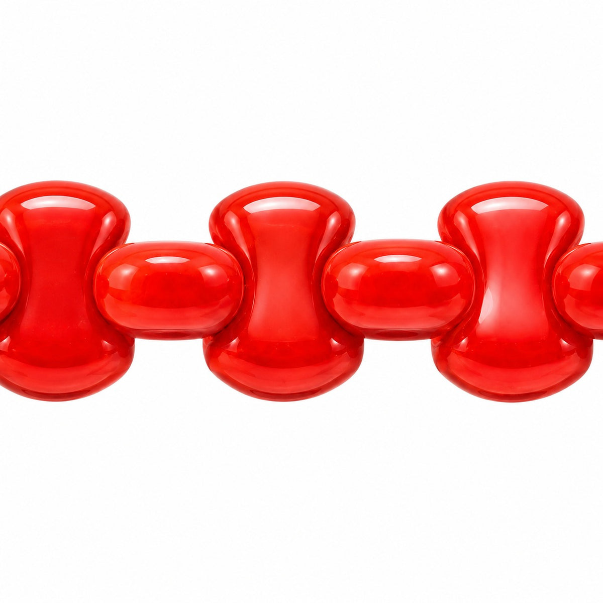 Shaped Pressed Beads, X2408 (x2408), Glass, Czech Republic