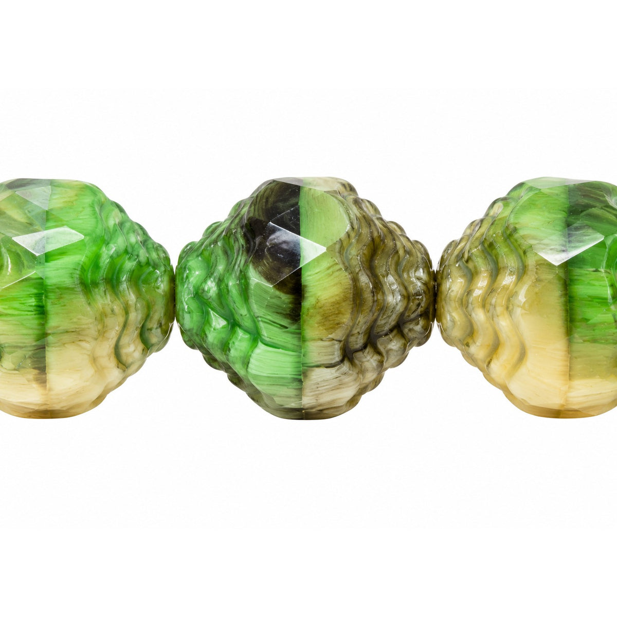 Special Cut Faceted Fire Polished Beads, X1131 (x1131), Glass, Czech Republic