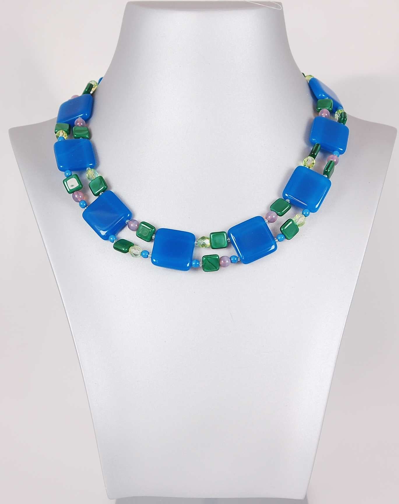 3 pcs Jewelry piece with Czech Glass Beads (OUTLET Vintage)