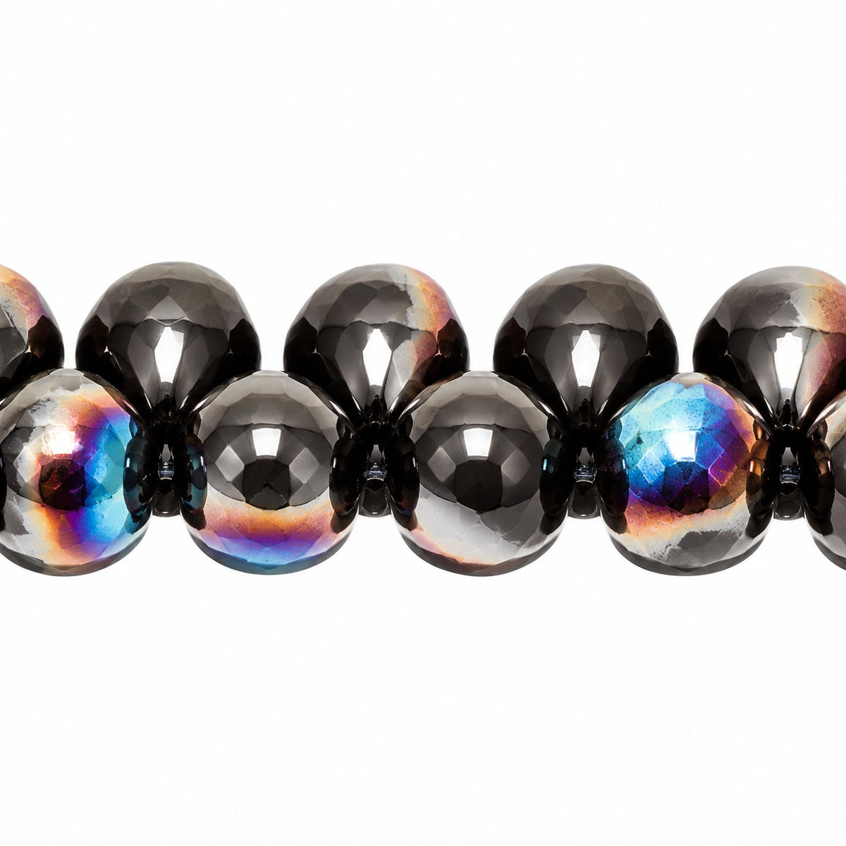 Drop Beads, Black 23101 (23980-23101), Glass, Czech Republic