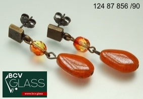 3 pcs Jewelry piece with Czech Glass Beads (OUTLET Vintage)