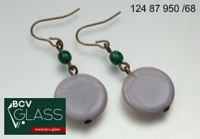 3 pcs Jewelry piece with Czech Glass Beads (OUTLET Vintage)