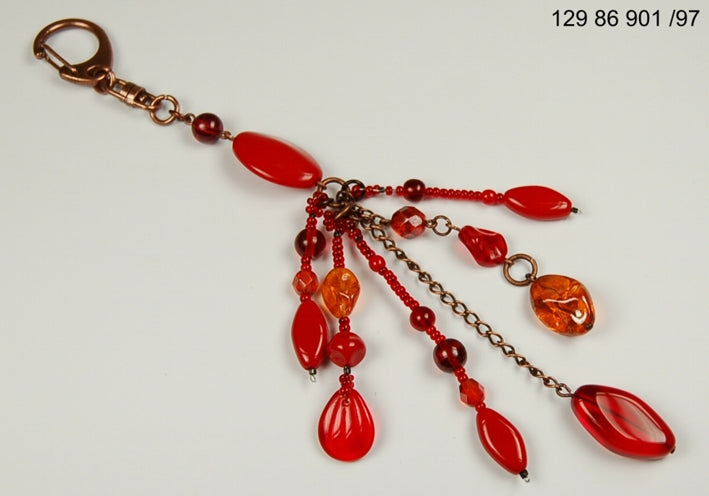 3 pcs Jewelry piece with Czech Glass Beads (OUTLET Vintage)