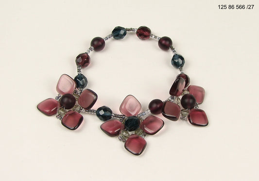 3 pcs Jewelry piece with Czech Glass Beads (OUTLET Vintage)