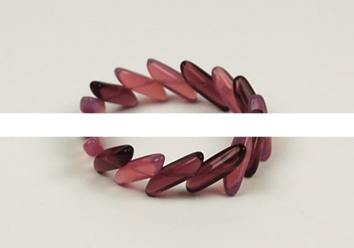 3 pcs Jewelry piece with Czech Glass Beads (OUTLET Vintage)