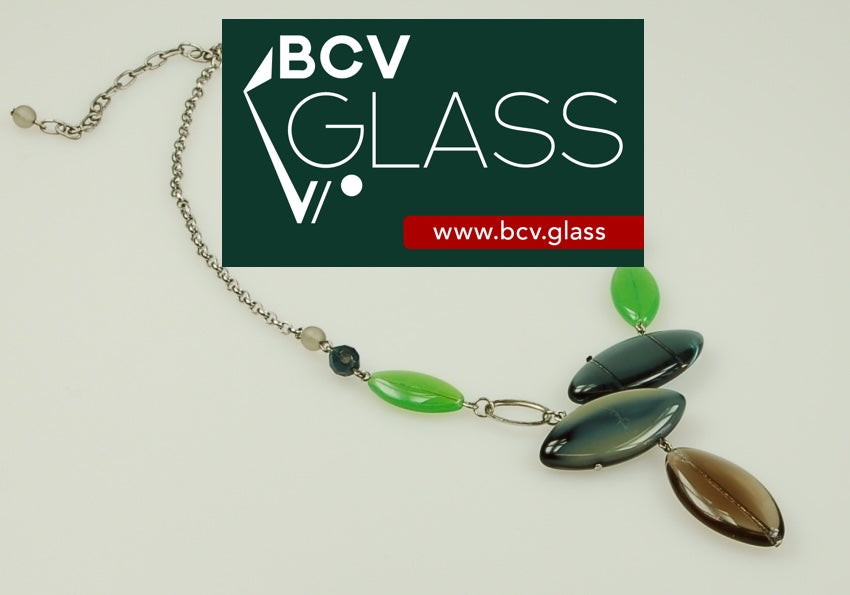 3 pcs Jewelry piece with Czech Glass Beads (OUTLET Vintage)