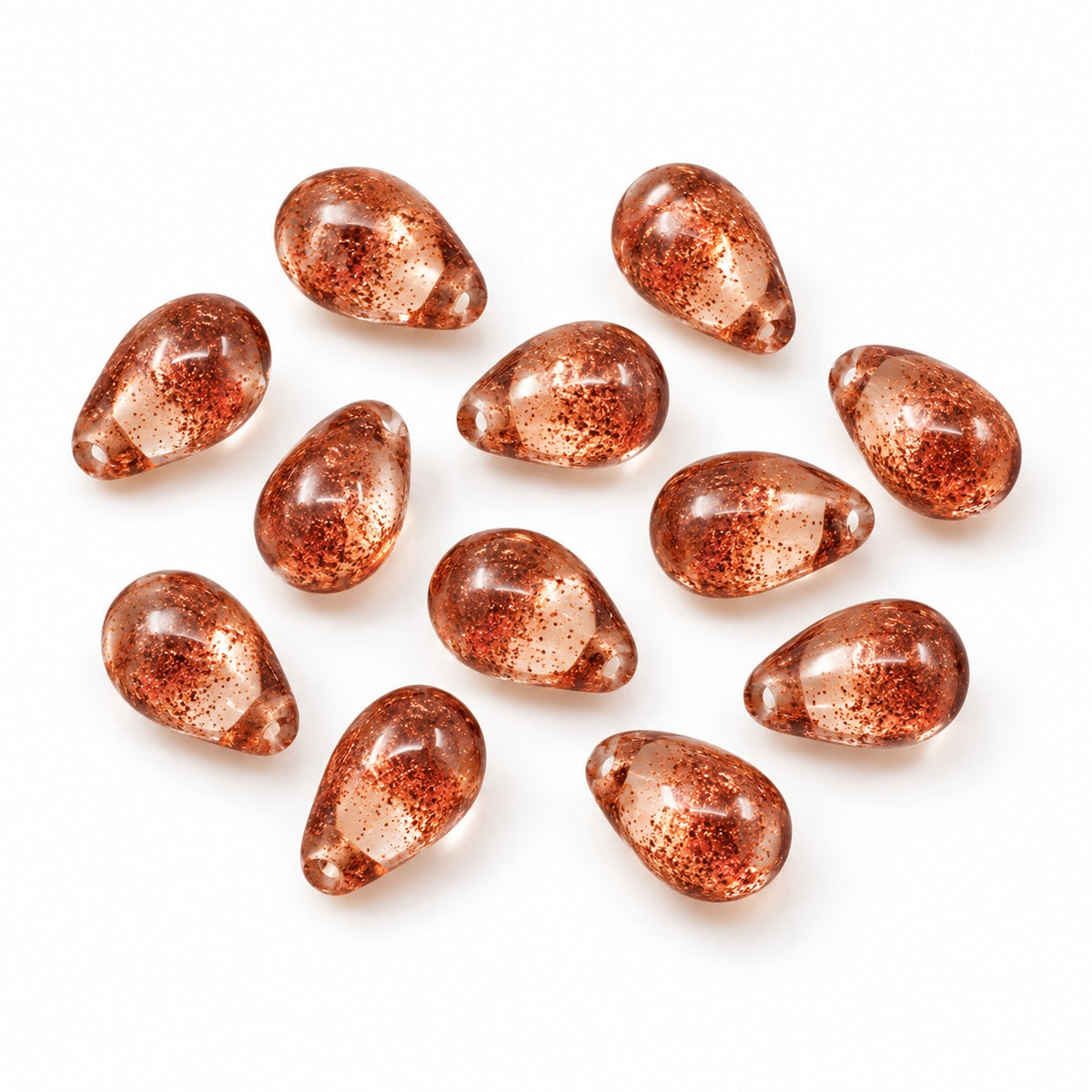 Drop Beads, Crystal 47903 (00030-47903), Glass, Czech Republic