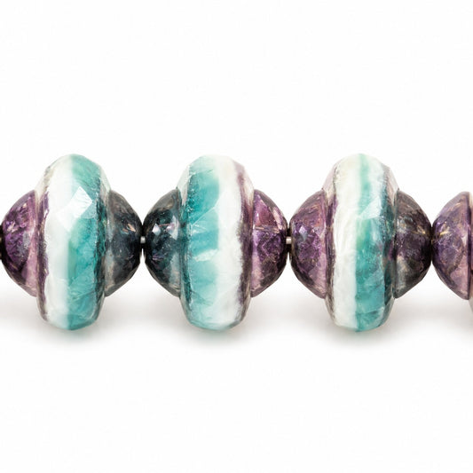 Faceted Special Cut Beads Ufo, X3173 Platin (x3173-13702), Glass, Czech Republic