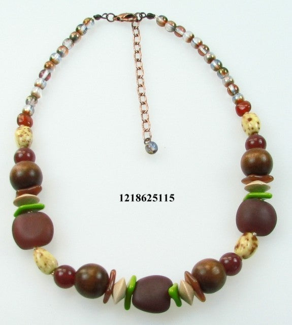 3 pcs Jewelry piece with Czech Glass Beads (OUTLET Vintage)