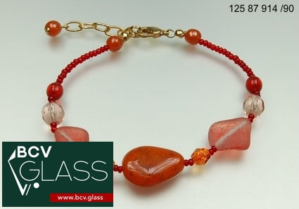 3 pcs Jewelry piece with Czech Glass Beads (OUTLET Vintage)